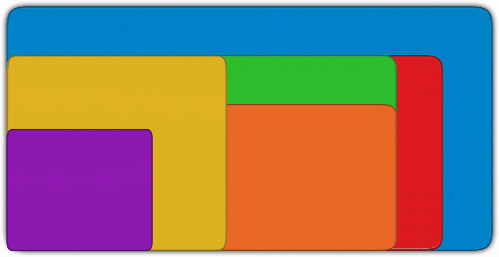 Strumace Mousepad Size Chart